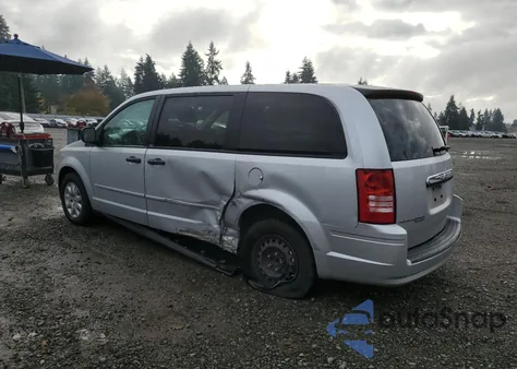 2008 Chrysler Town & Country Lx из США, поврежденный, VIN 2A8HR44H18R770444